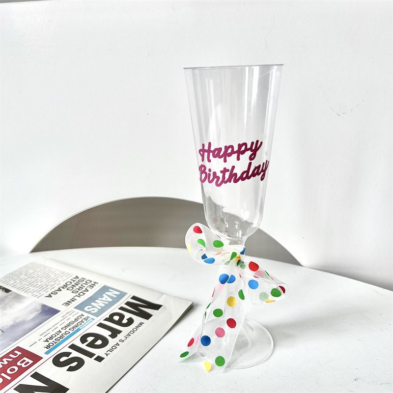 Polka Dot Party Wine Goblet - Modomu