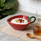Strawberry Shaped Snack Bowl