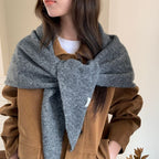 Retro Triangle Scarf Warm Shawl
