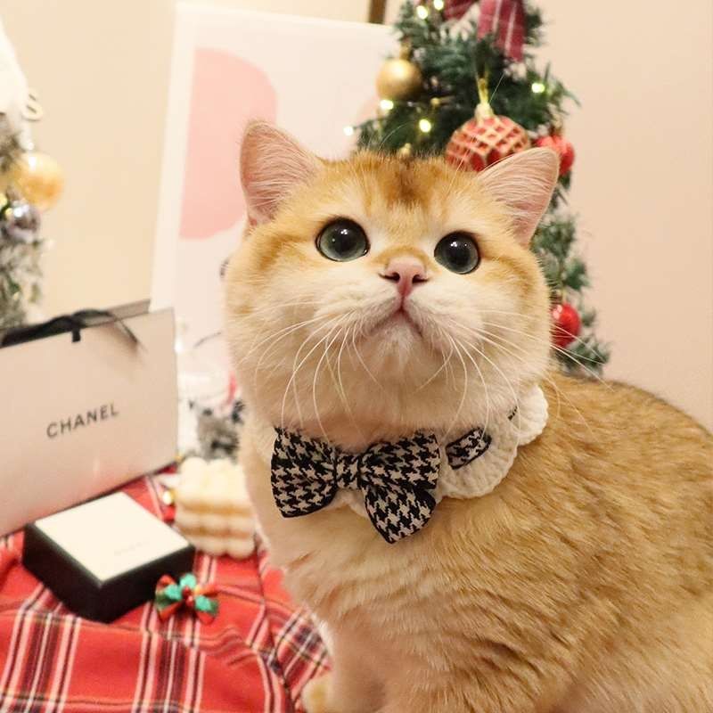Pet Christmas Bell Scarf Collar