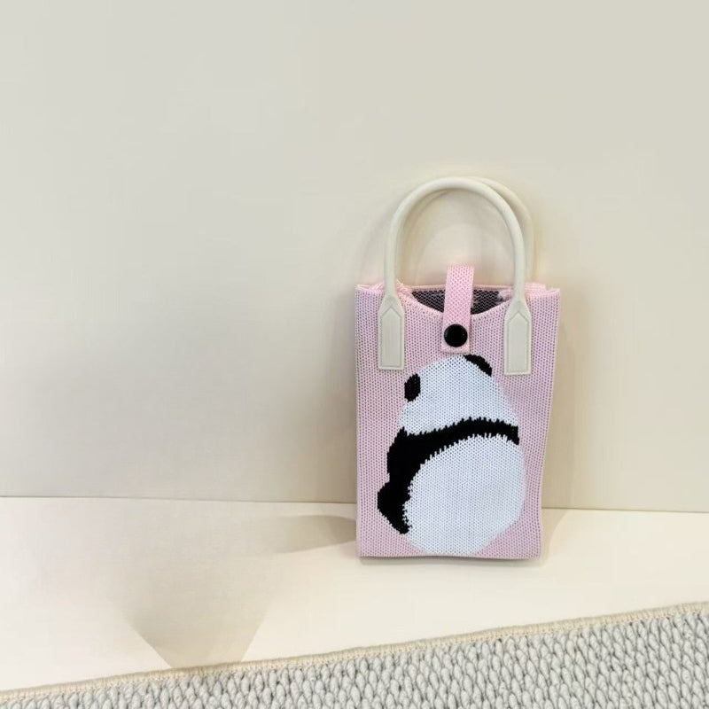 Knit Animal Phone Bag