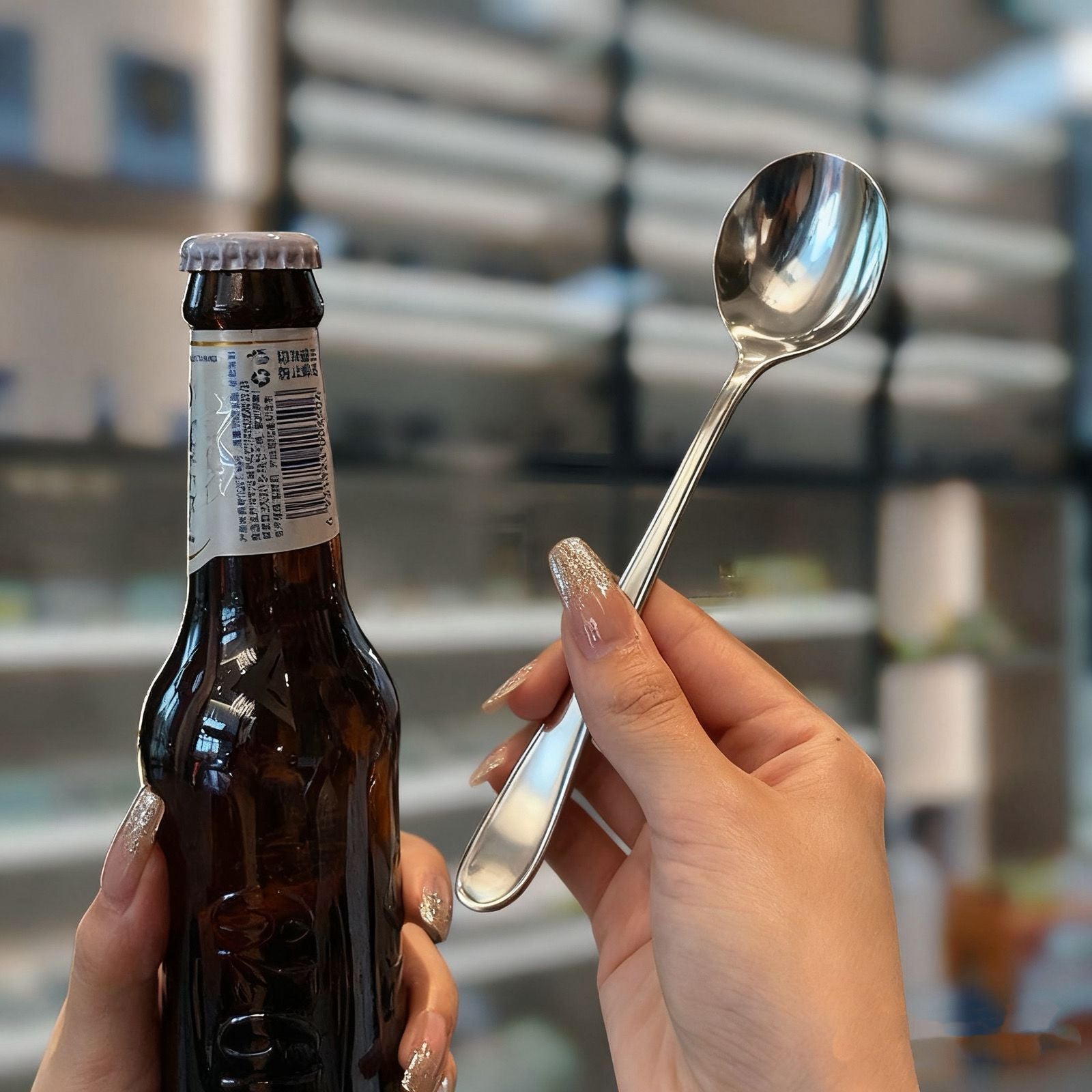 Embossed Bar Blade Bottle Opener