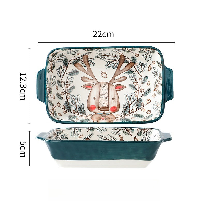 Cartoon Ceramic Gratin Dish - Modomu