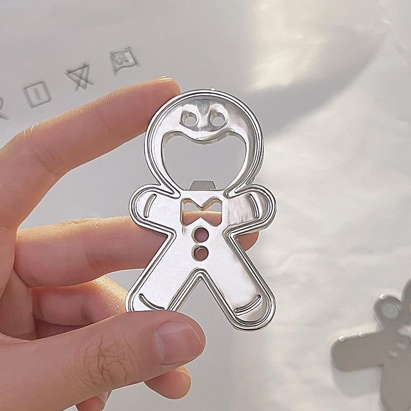 Magnetic Gingerbread Bottle Opener