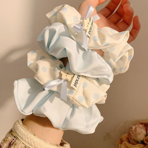 Polka Dot Scrunchie Hair Set - Modomu