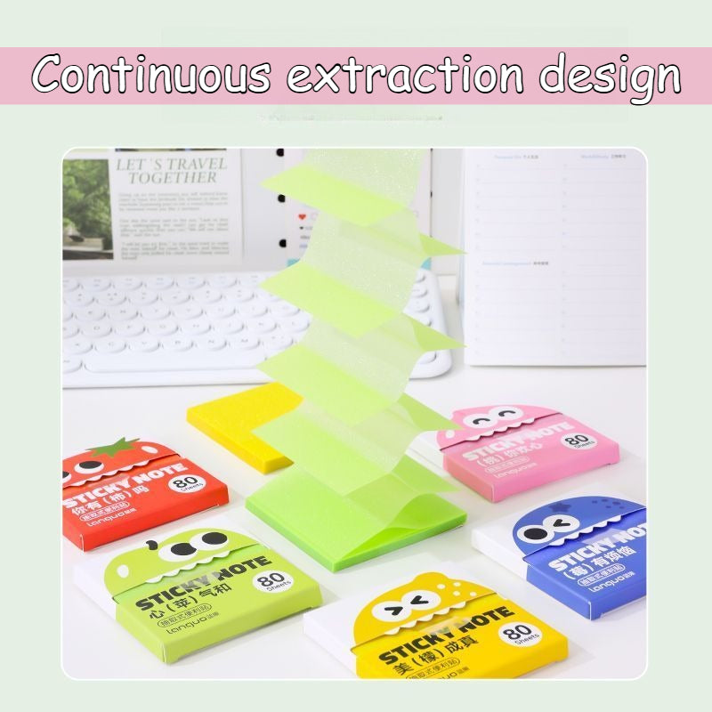 Fruit Monster Sticky Notes