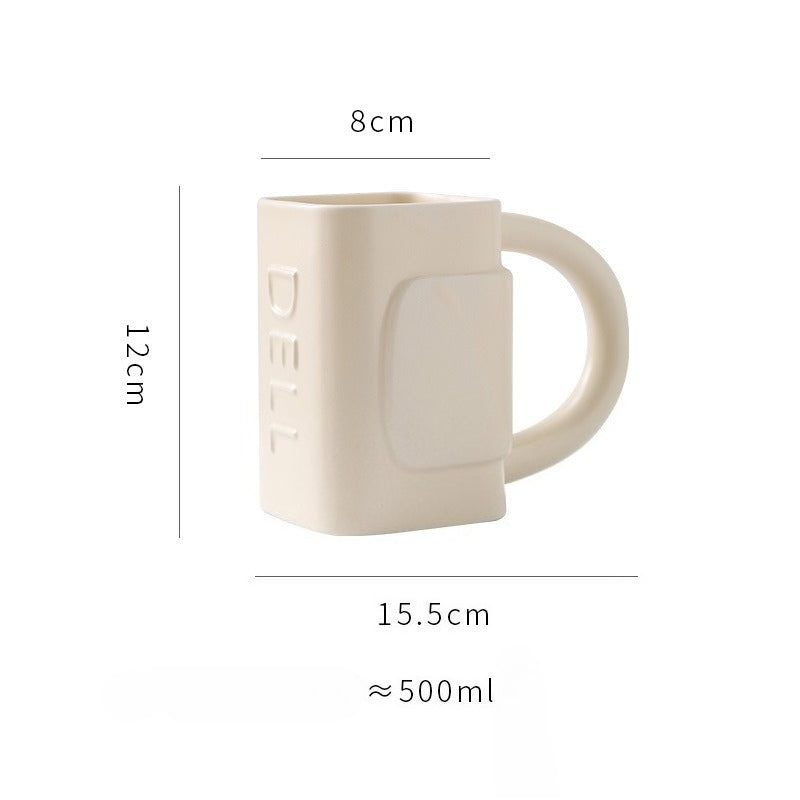 Nordic Ceramic Bag Handle Mug - Modomu