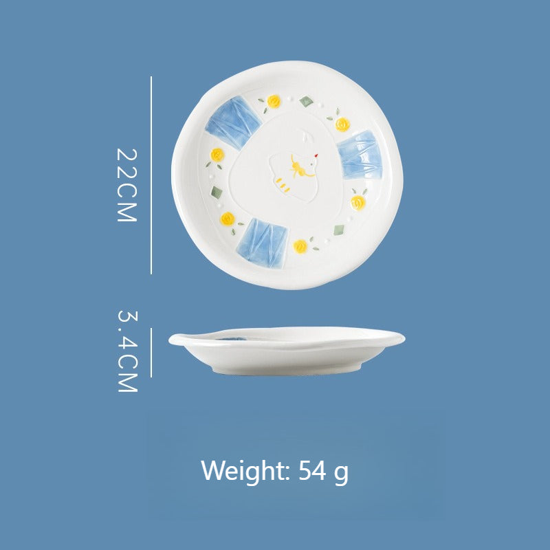 Ceramic Pigeon Decorative Bowl - Modomu