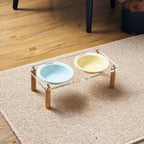 Elevated Ceramic Pet Feeding Bowl