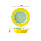 Ceramic Cat Bowl With Stand