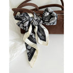 Cashew Flower Pattern Silk Scarf - Modomu