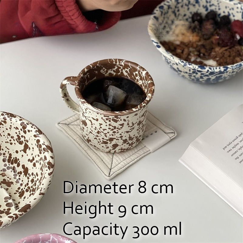 Enamel Breakfast Bowl and Cup - Modomu