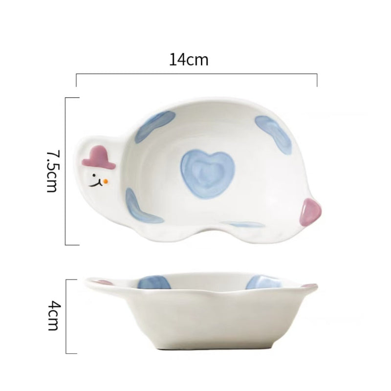 Cartoon Ceramic Dipping Plate - Modomu