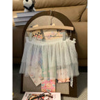 Plus Size Lace Mesh Dress - Modomu