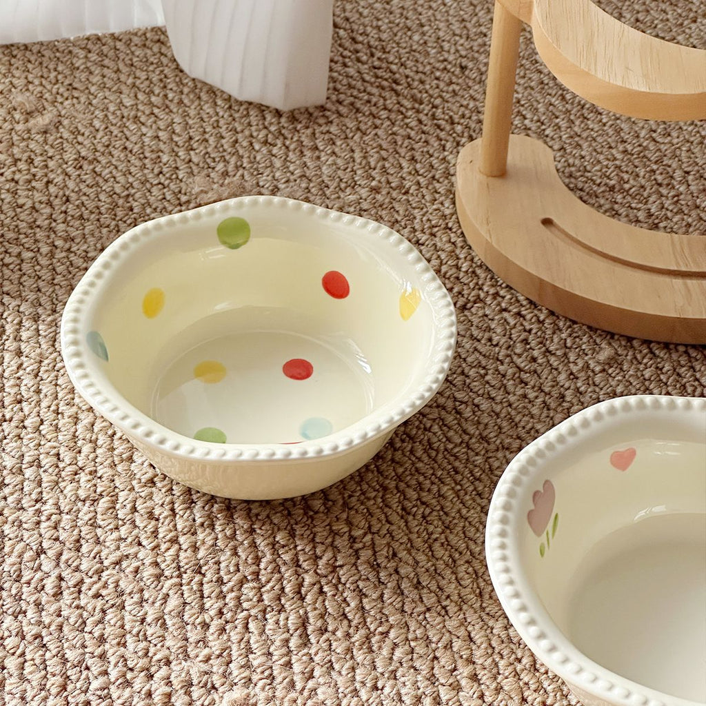 Ceramic Cat Bowl Elevated Stand