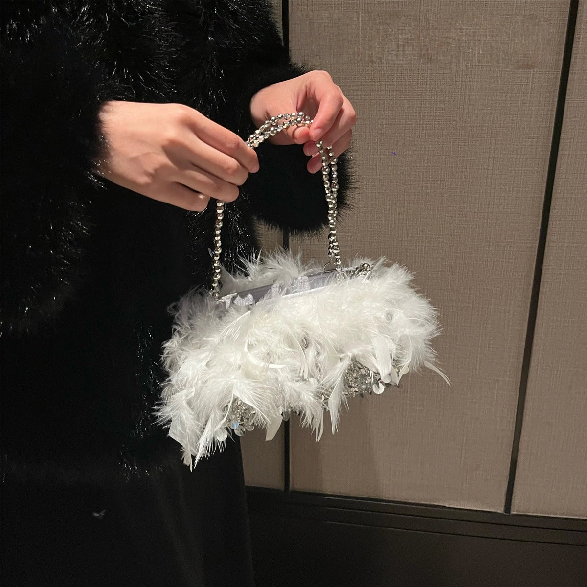 Sequined Fairy Cheongsam Evening Bag - Modomu