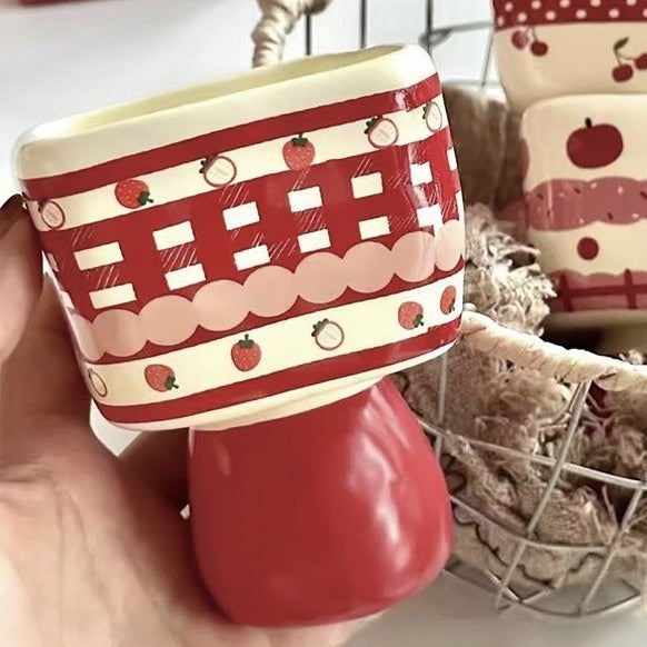 Ceramic Dessert Cup with Handle - Modomu