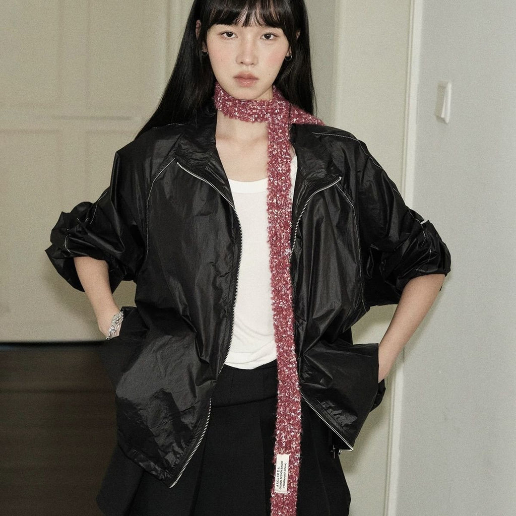 Plush Long Neck Scarf