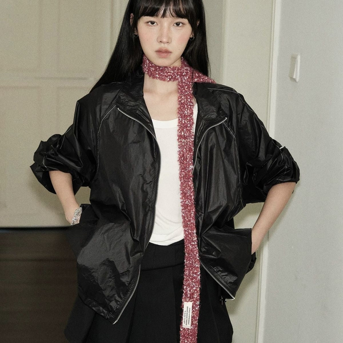 Plush Long Neck Scarf