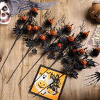 Haunted Pumpkin Stem Spray