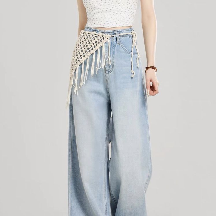 High Waist Wide Leg Jeans