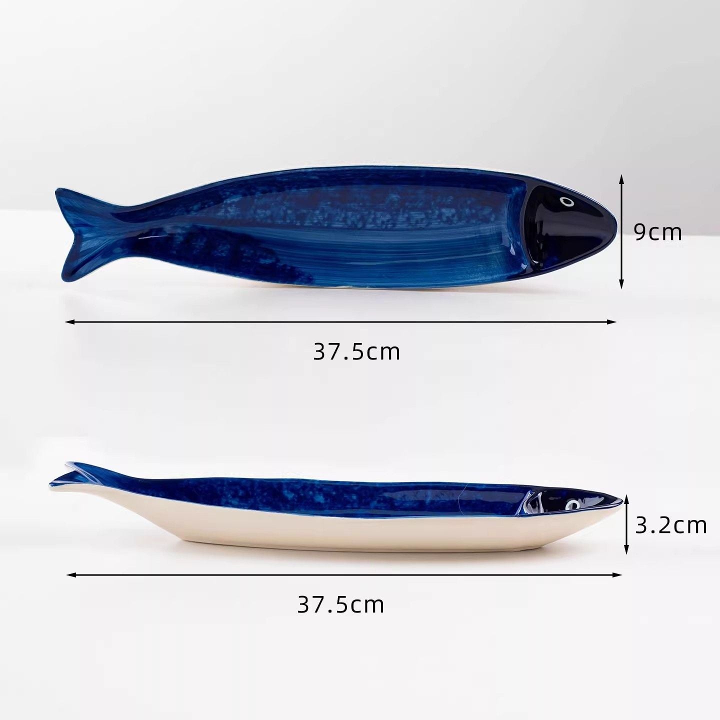 Fish Shaped Serving Platter