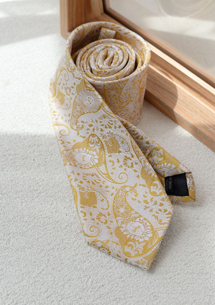 Retro Pattern Tie for Suits - Modomu