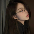 Retro Metal Small Frame Eyeglasses