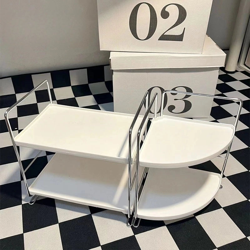 Triangle Fan Corner Shelf