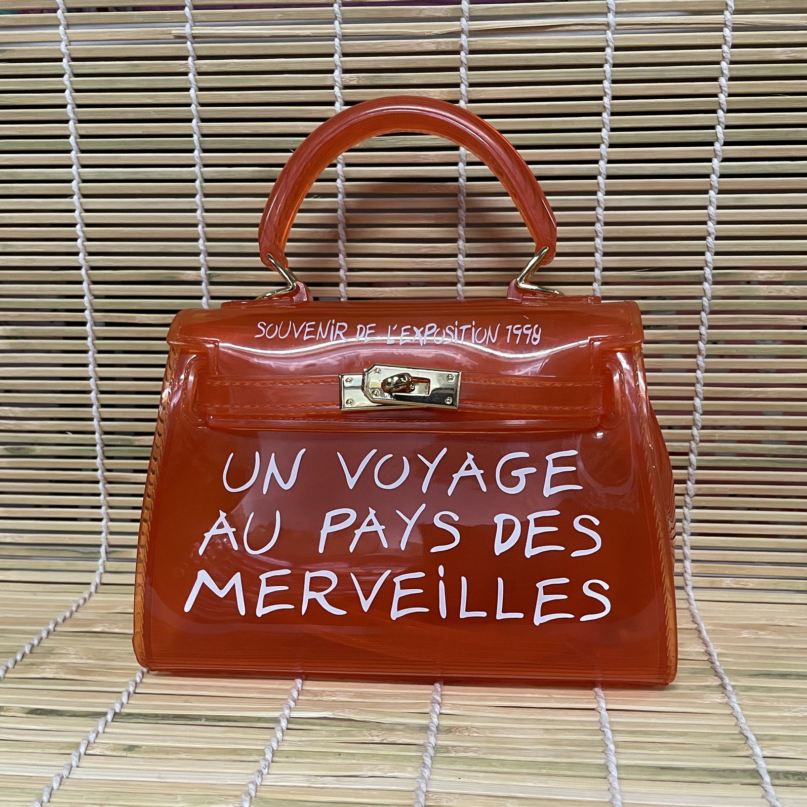 Transparent Jelly Crossbody Bag