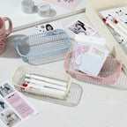 Desktop Wire Storage Basket Organizer