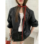 Plush Knitted Choker Scarf