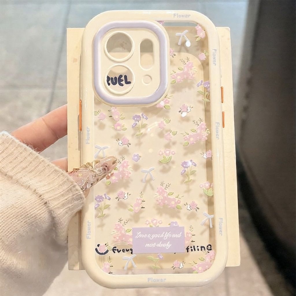 OPPO Floral Pattern Protective Phone Case