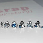 Gothic Cross Spider Earrings