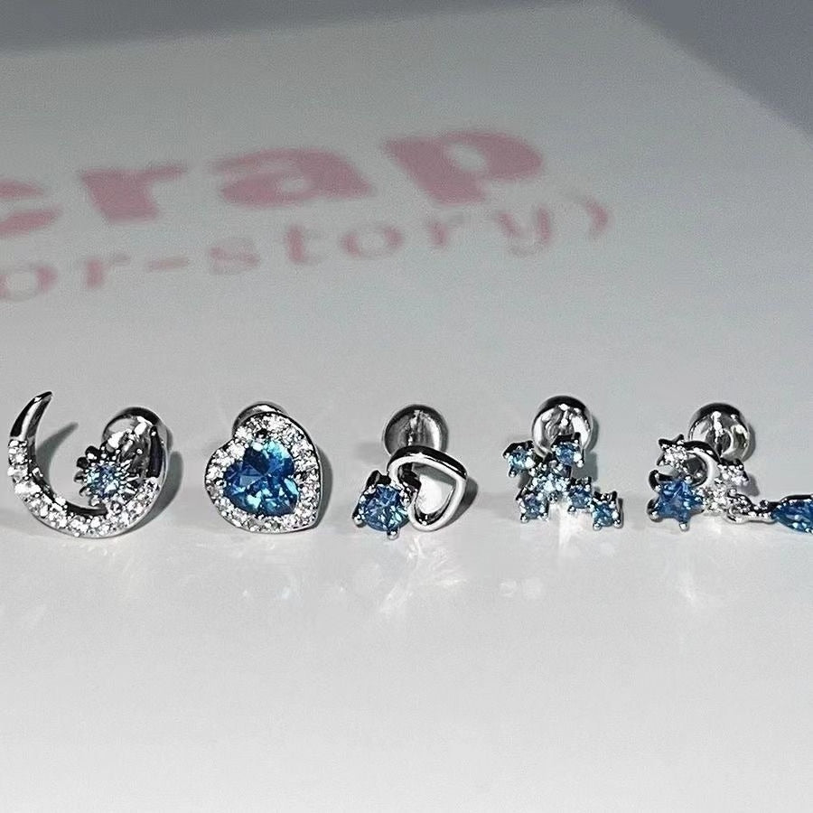 Gothic Cross Spider Earrings