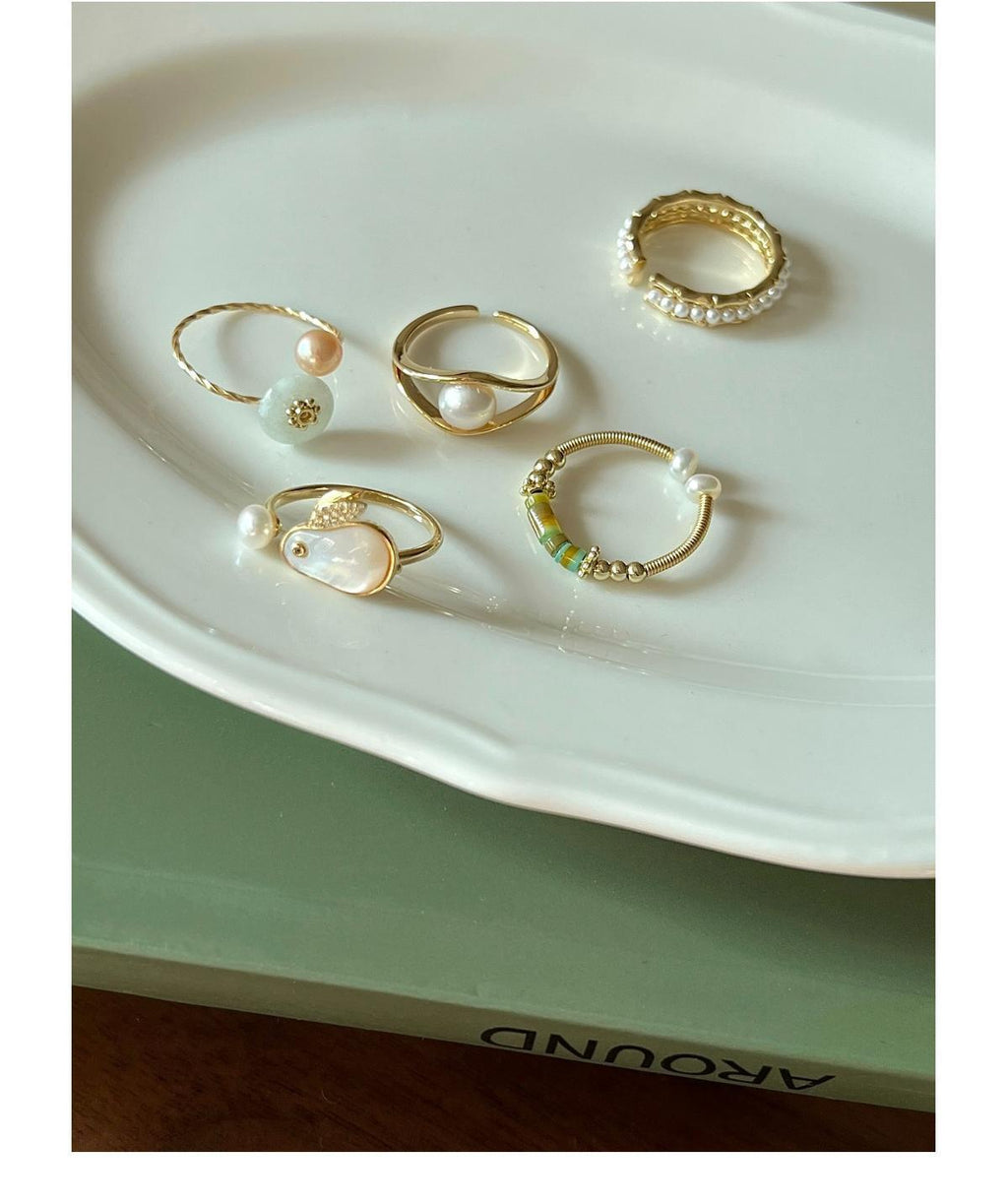 Bunny Pearl Statement Ring - Modomu