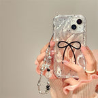 Feather Bow Samsung Phone Case Bracelet