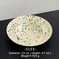 Ink Splash Ceramic Pasta Plate - Modomu