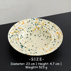 Ink Splash Ceramic Pasta Plate - Modomu