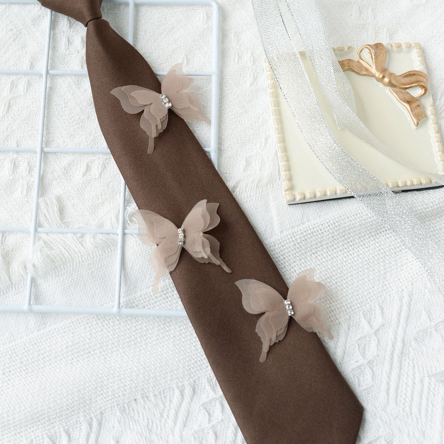Butterfly Lace No Tie Collar - Modomu