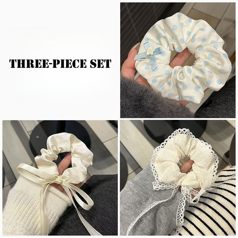 Korean Bow Scrunchie Set - Modomu