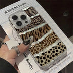 Samsung Leopard Splicing Phone Case