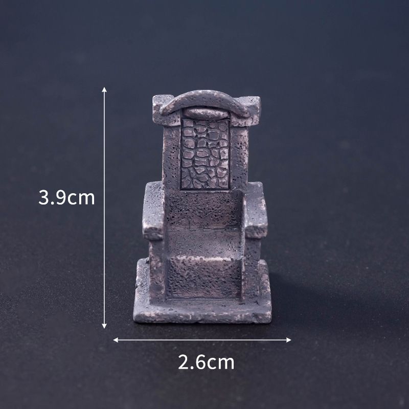 Miniature Graveyard Scene Set