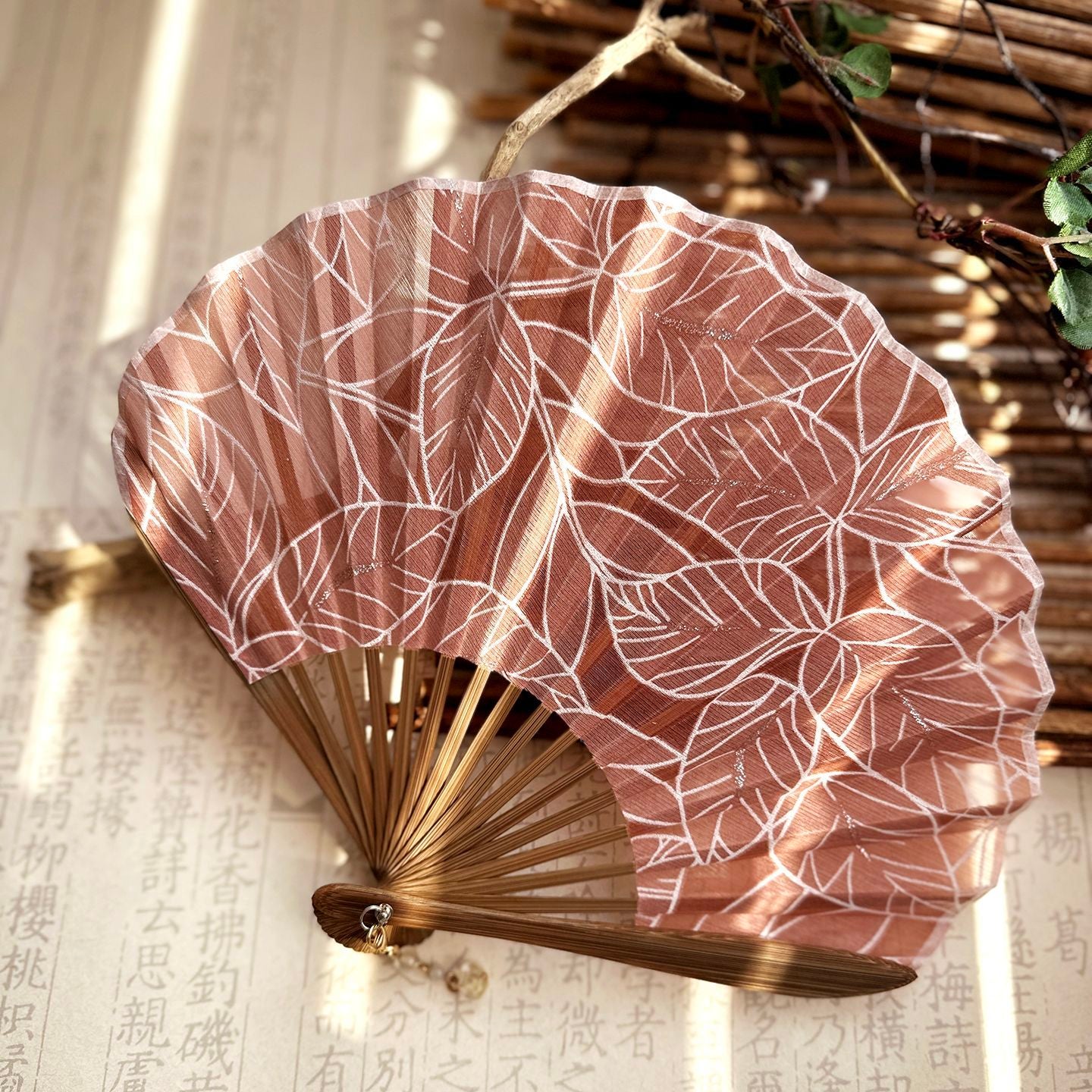 Translucent Folding Hand Fan