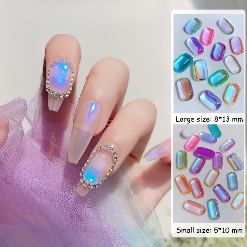 Aurora Ice Cube Stones