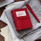 Handmade Leather Loose-Leaf Notebook - Modomu