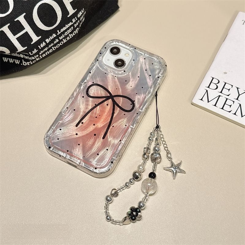 Feather Bow Samsung Phone Case Bracelet