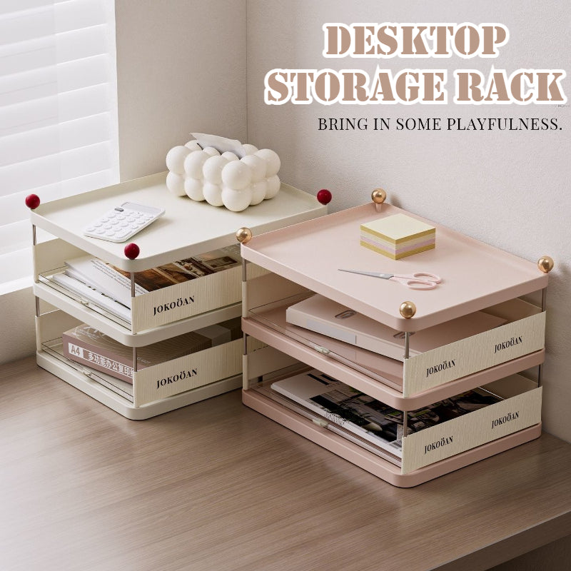A4 Desk File Storage Shelf