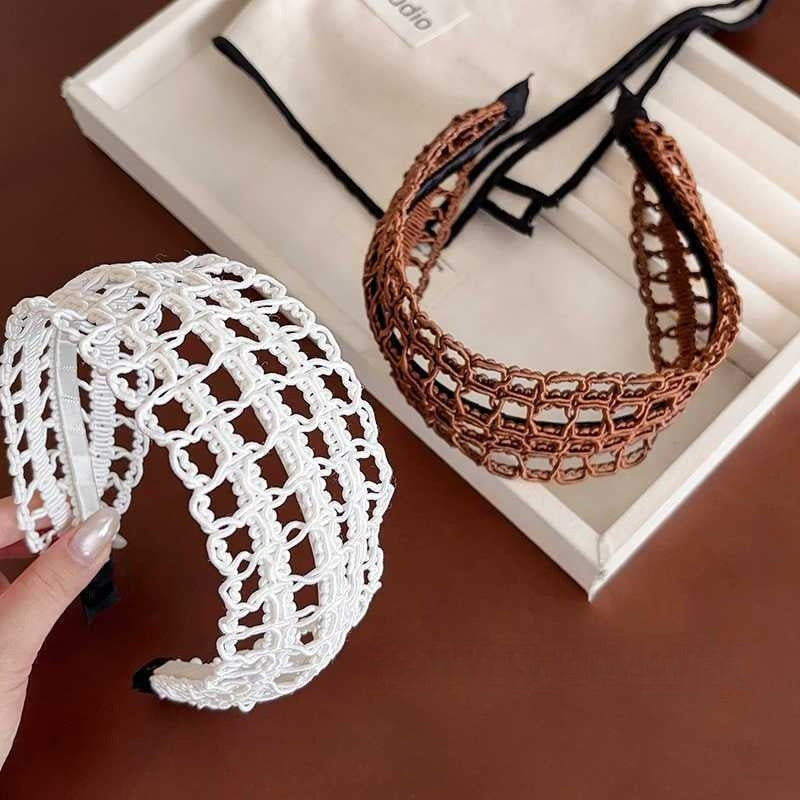 Openwork Woven Headband