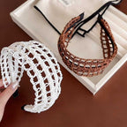 Openwork Woven Headband
